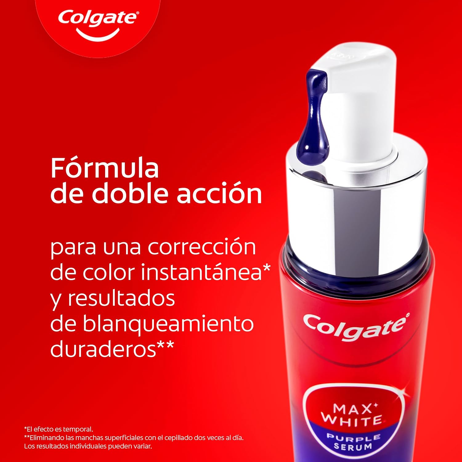 Thumbnail 3 de Colgate Max White Purple Reveal Pack 4x75ml + Sérum 40ml