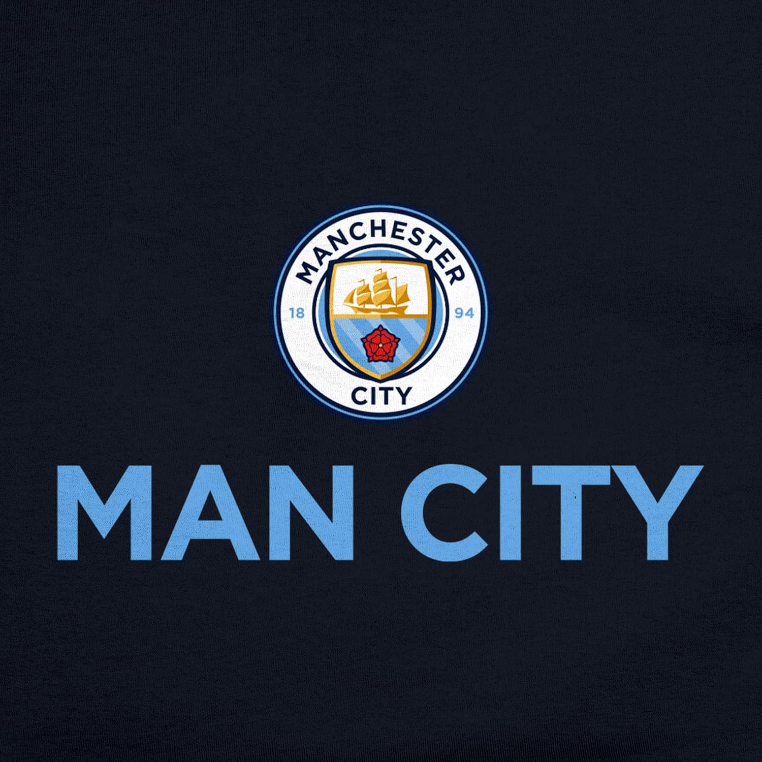 Thumbnail 4 de Icon Sports Officially Licensed Manchester City FC Pullover Hoodie (Unisex) — Sky Blues team spirit