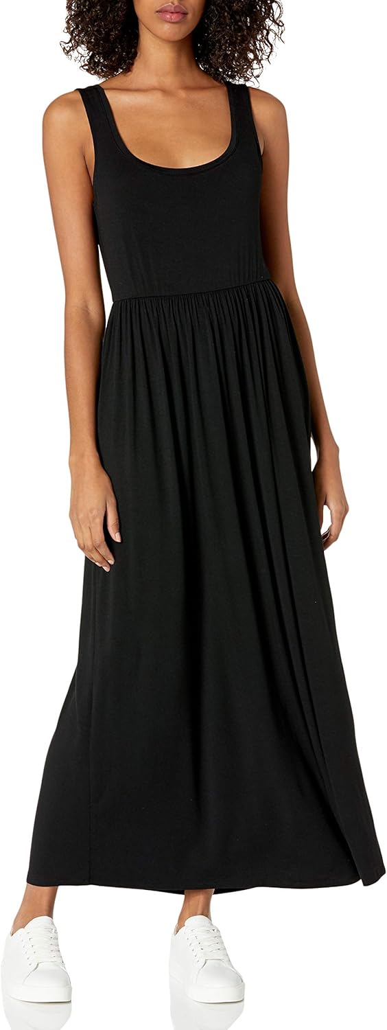 Thumbnail 6 de Amazon Essentials Damen Tailliertes Tanktop-Maxikleid (erhältlich in Übergröße) – FIT & FLARE mit Viskose-Stretch