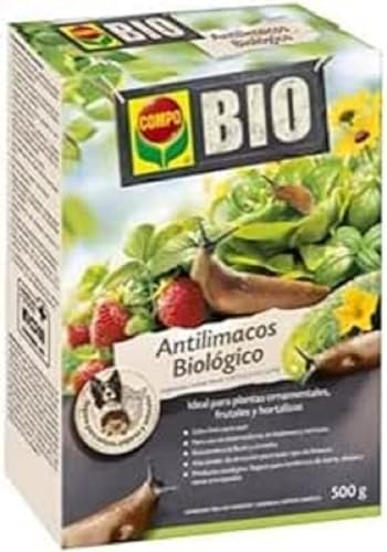 Detalle de COMPO Antilimacos Biológico 500 g: veneno ecológico para babosas, listo para usar