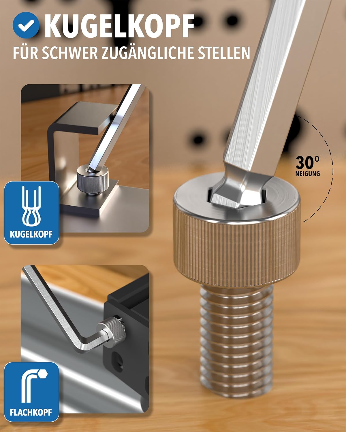 Thumbnail 5 de STONE REEF Innensechskantschlüssel Set 13‑tlg.