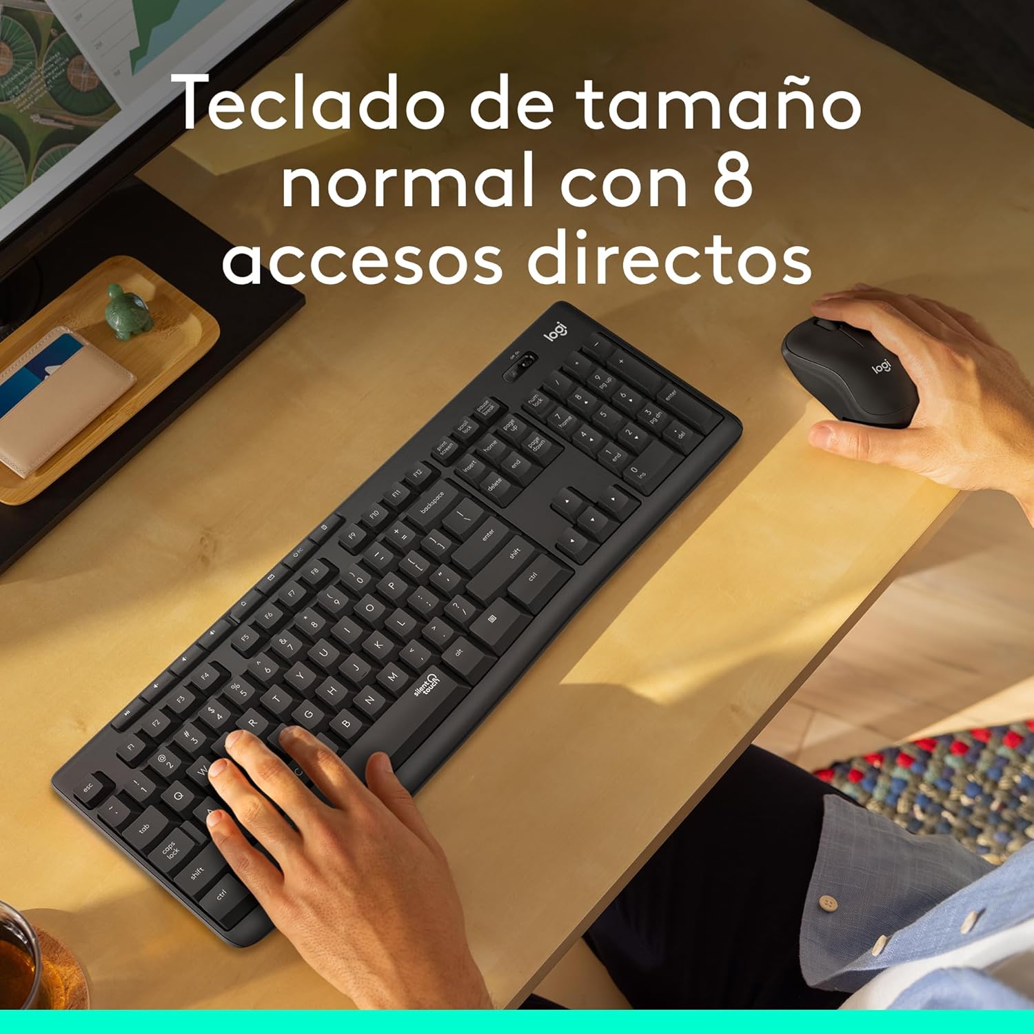 Thumbnail 3 de Logitech MK295 Silent Combo Teclado y Ratón Inalámbricos