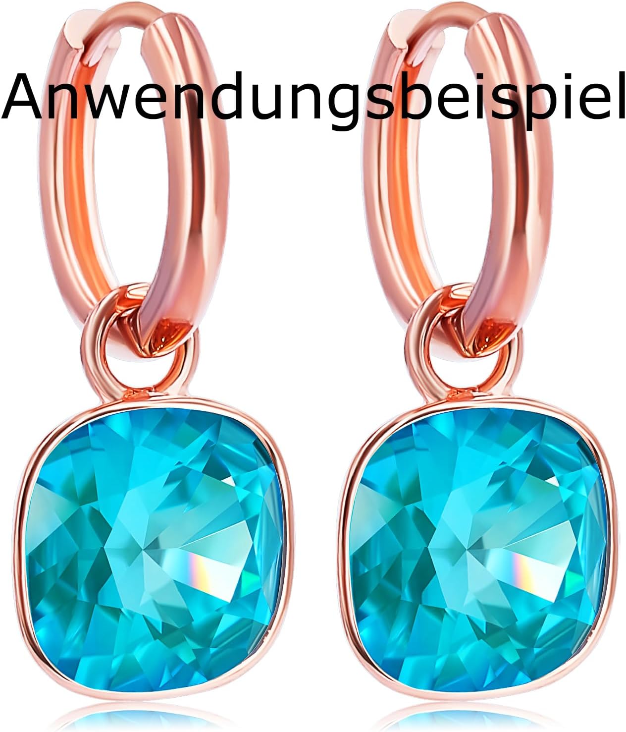 Thumbnail 5 de Charm Anhänger Rosegold 2 Stück aus 925er Sterling Silber – Nobel Schmuck®