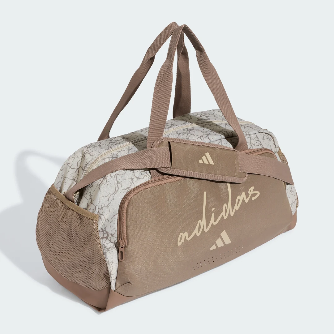 Thumbnail 2 de Bolso de viaje adidas WOMAN DEFENDER DUFFLE S, diseño estampado en beige