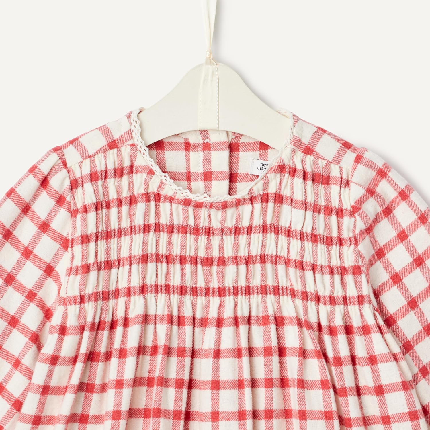 Detalle de Amazon Essentials x Sofia Grainge Toddler & Baby Girls' Long Sleeve Flannel Set