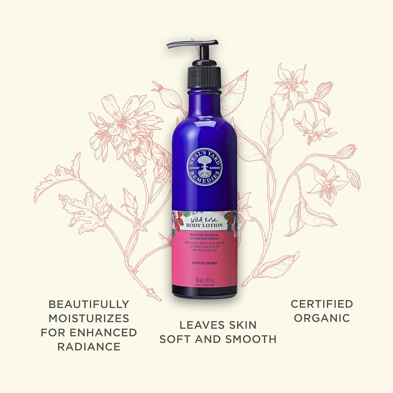 Thumbnail 3 de Neal's Yard Remedies Wild Rose Body Lotion 200ml