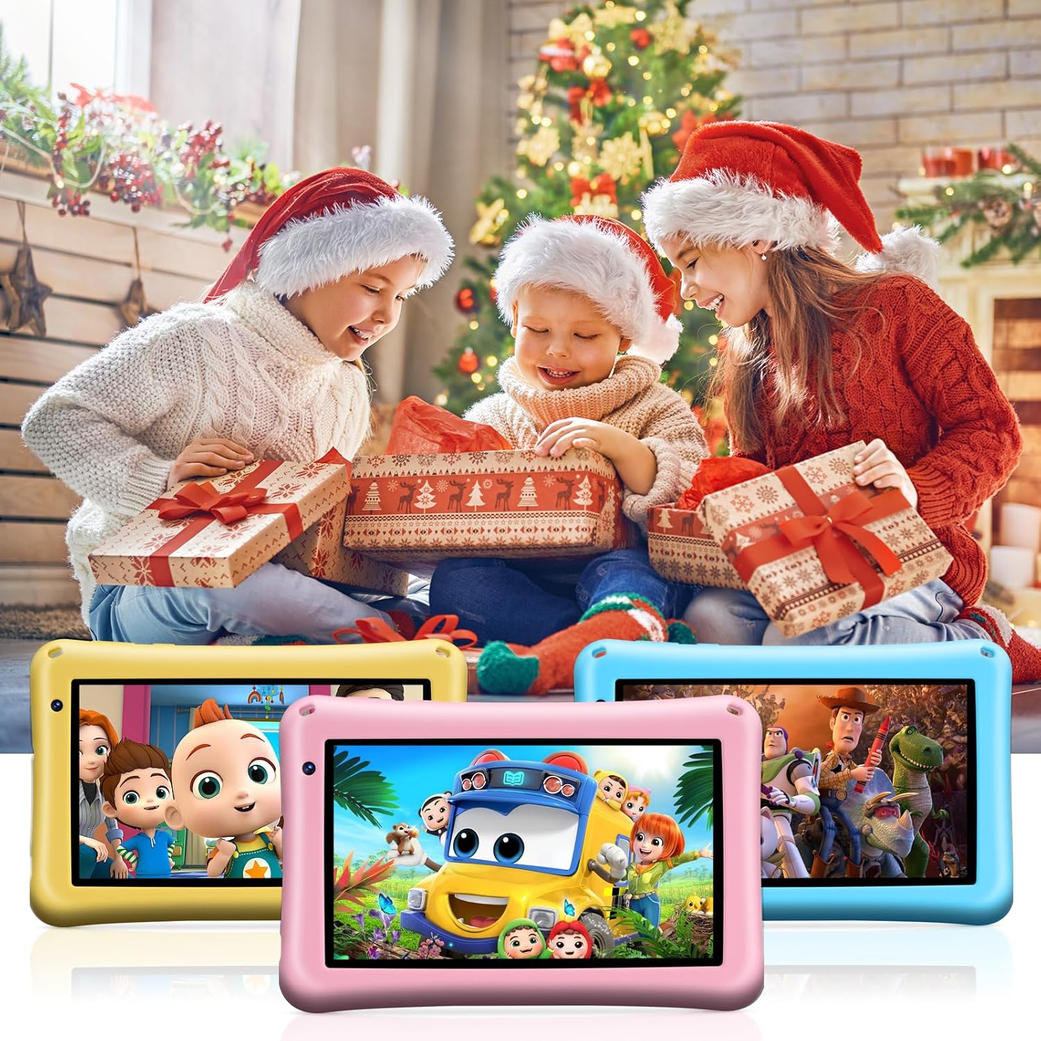 Thumbnail 6 de Tableta infantil 7 pulgadas Android 13 Rosa