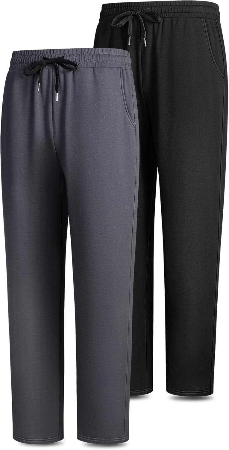 Detalle de BULLIANT Jogginghose Herren 2er-Set – Lang Sweathose, Freizeit- und Trainingshose