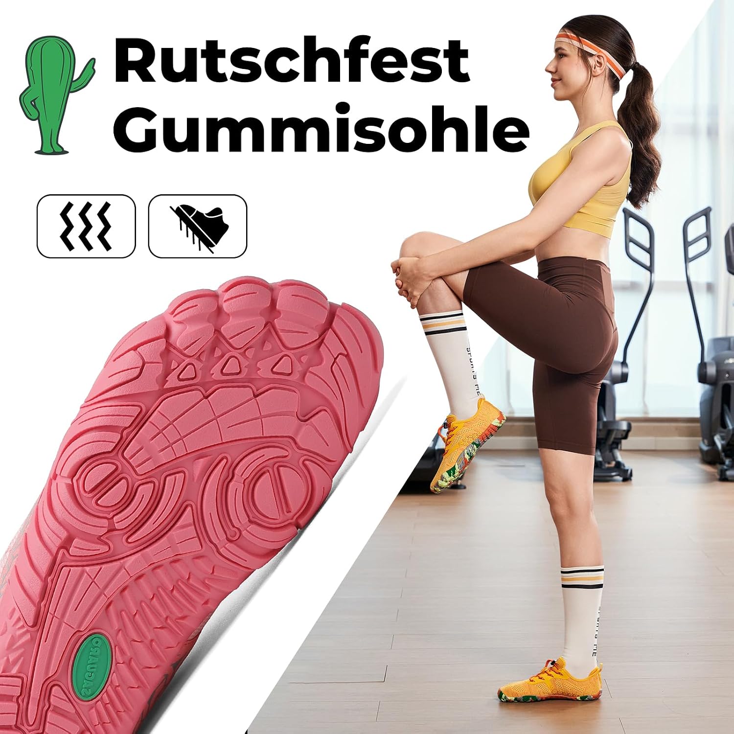 Thumbnail 3 de SAGUARO Unisex Barfußschuhe Outdoor mit Zehenfach und Zero-Drop Sohle (Gr. 36–48)