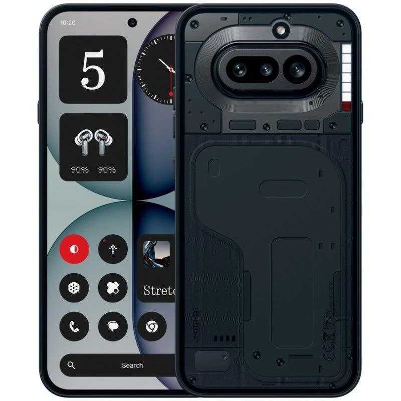 Detalle de Nothing Phone (4a) 5G 8GB 128GB 6.78" Negro: potencia, fotografía y experiencia IA en un diseño único
