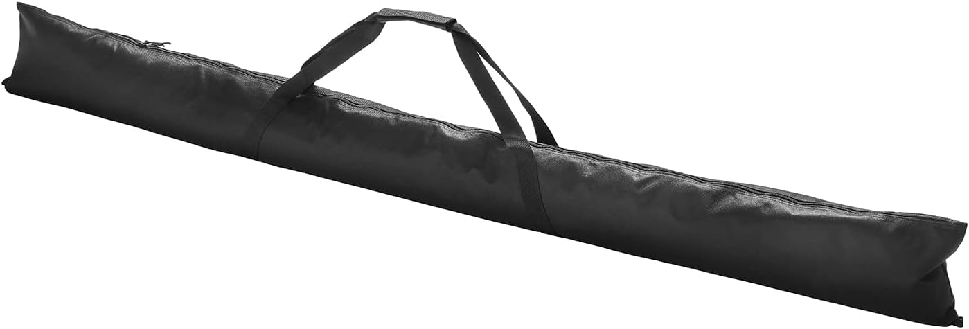 Detalle de Black Crevice Sac de Ski Nordic pour 1 Paire de Fond – 210 cm, PVC 600D, Étanche et Robuste