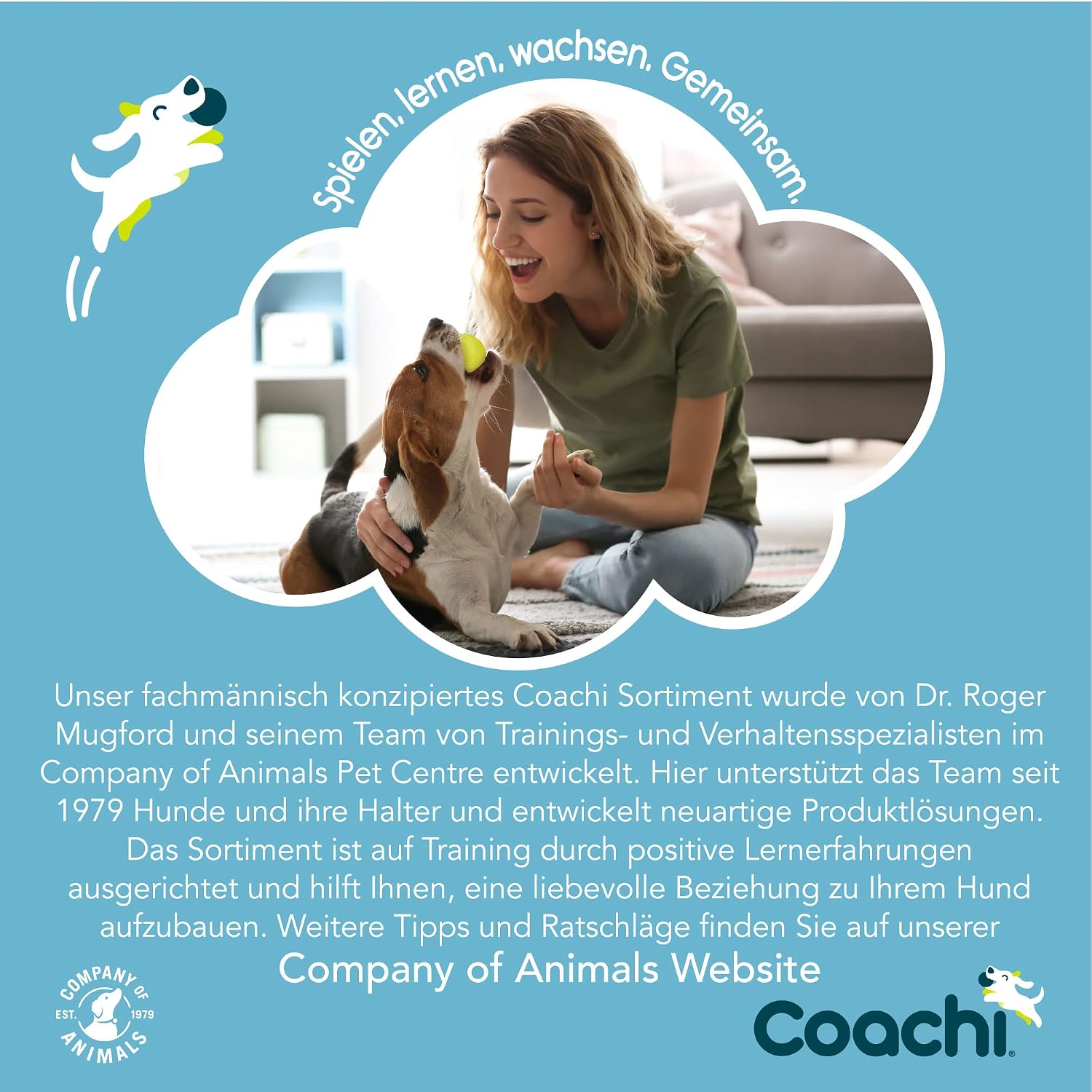 Thumbnail 6 de Coachi Training Line 10 m, Rückrufleine für Hunde