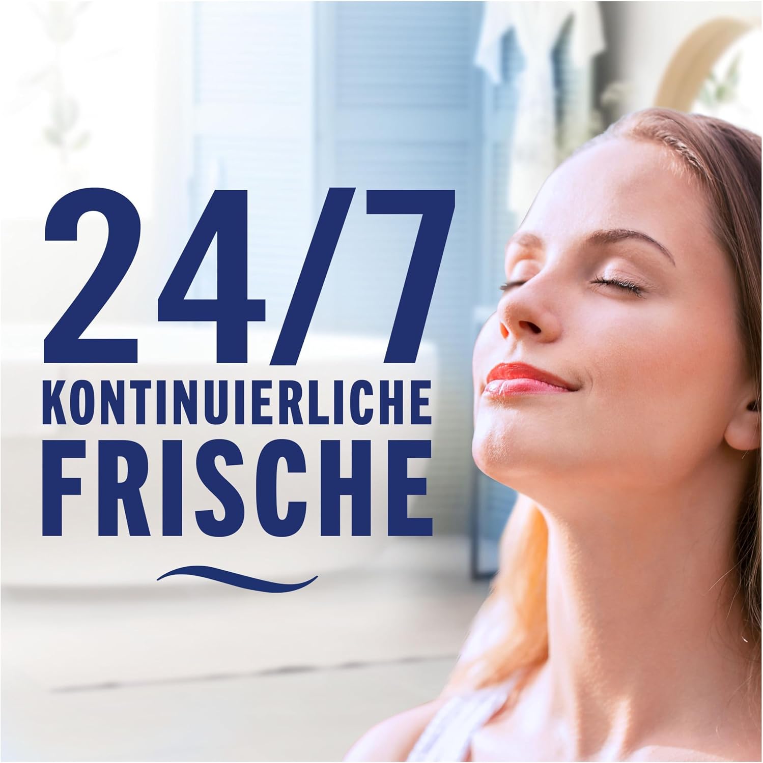 Detalle 2 de Febreze Bad Lufterfrischer 8x – kontinuierliche Geruchsbekämpfung & 24/7 Frische im Bad