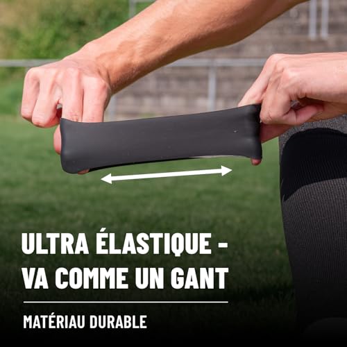 Detalle 2 de SoPro Maintien Protege Tibia de Football – Bande de maintien pour chaussettes