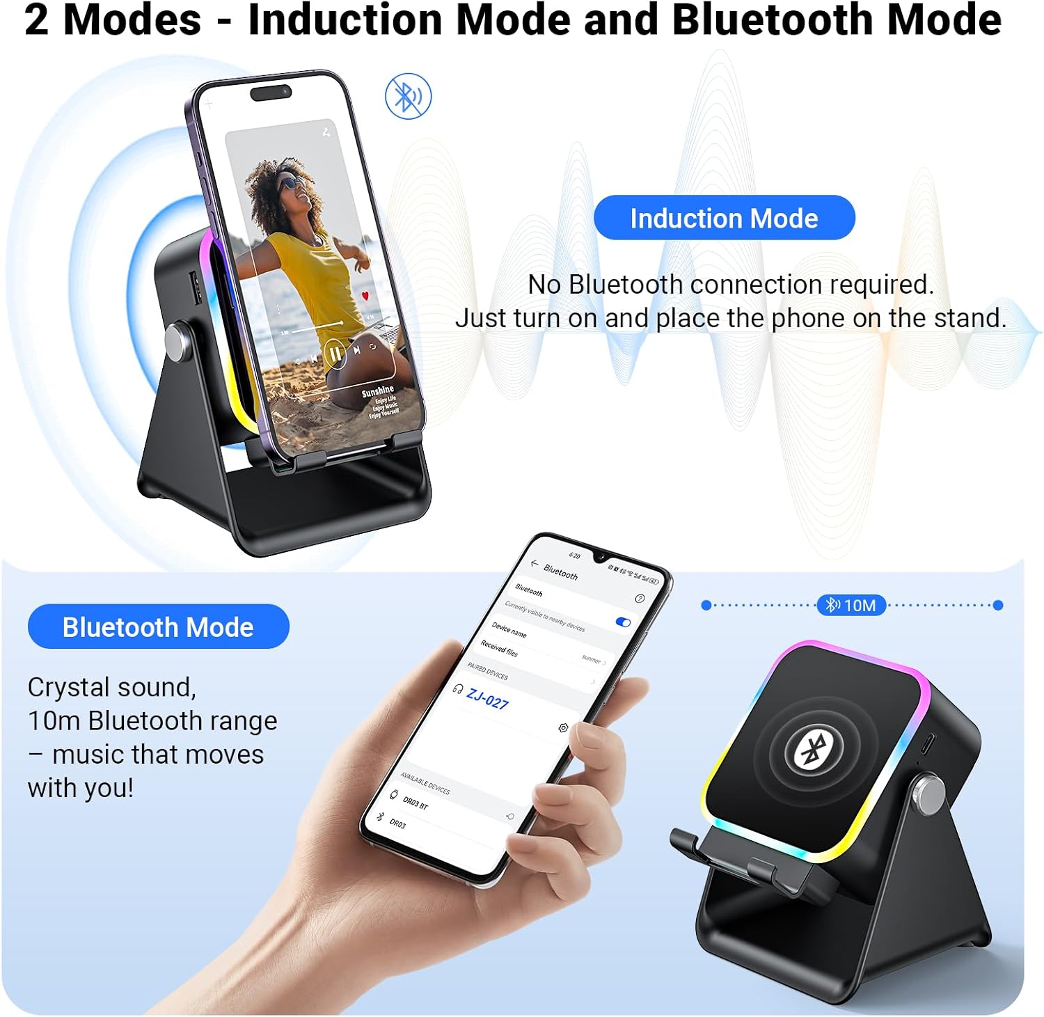 Thumbnail 2 de Induction Speaker 5-in-1 Wireless Stand