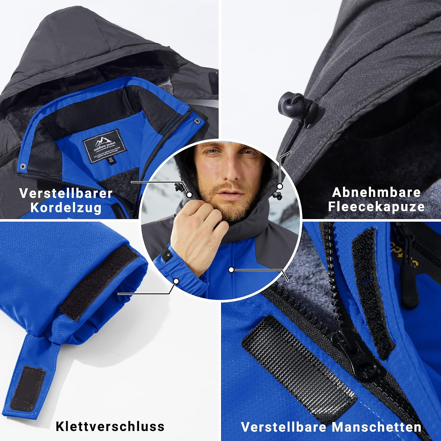 Detalle 2 de KEFITEVD Skijacke Herren