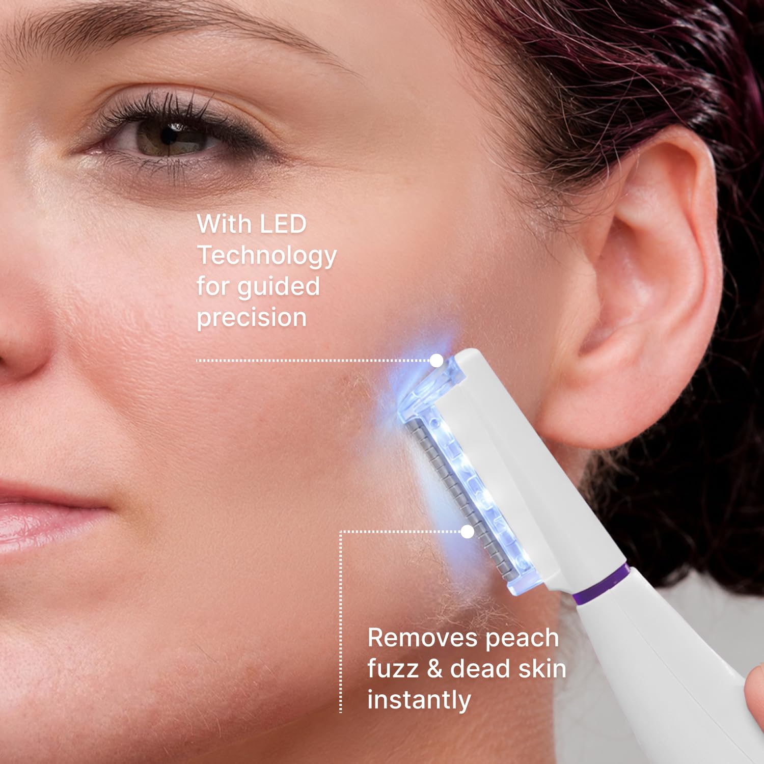 Detalle 2 de Michael Todd Sonicsmooth Pro+ Dermaplane Razor 16 blades 🪒