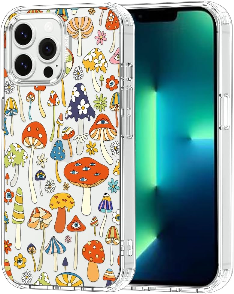 Detalle de MOSNOVO for iPhone 13 Pro Max Case with Buffertech Shockproof 6.6 ft Drop Protection
