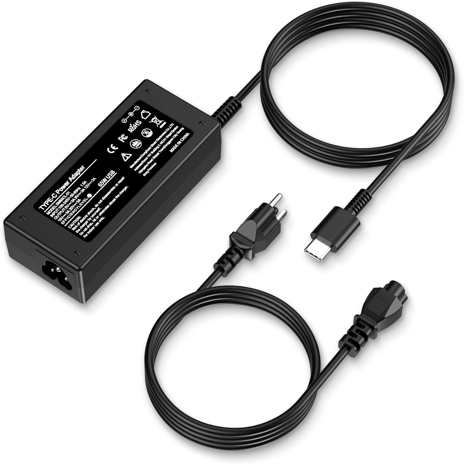Detalle de INEXEWOC USB-C Laptop Charger 65W