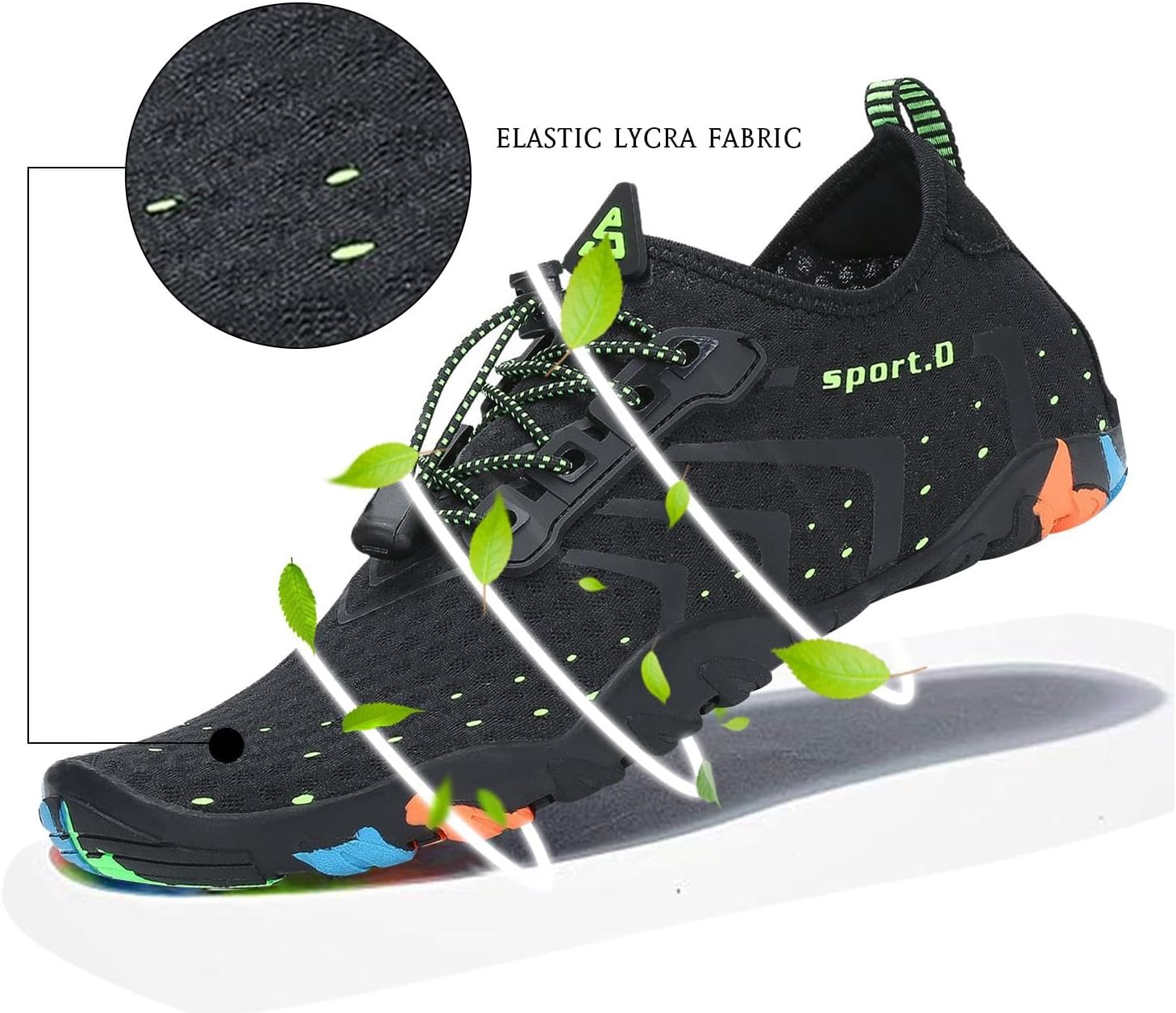 Detalle de SAGUARO water shoes for men and women (quick-drying, lightweight) — Gr.2.5-13