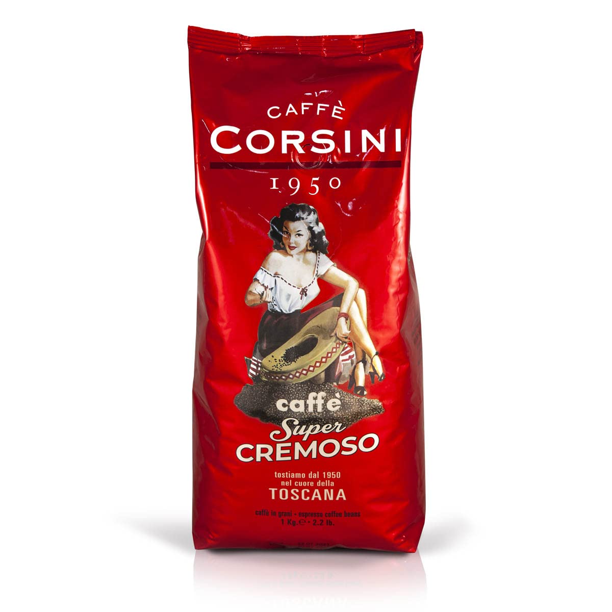 Detalle de Caffe Super Cremoso Bohnen von Corsini