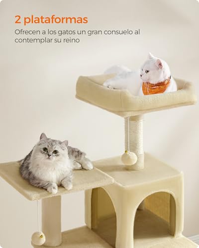 Detalle 2 de FEANDREA árbol para gatos de 137,7 cm