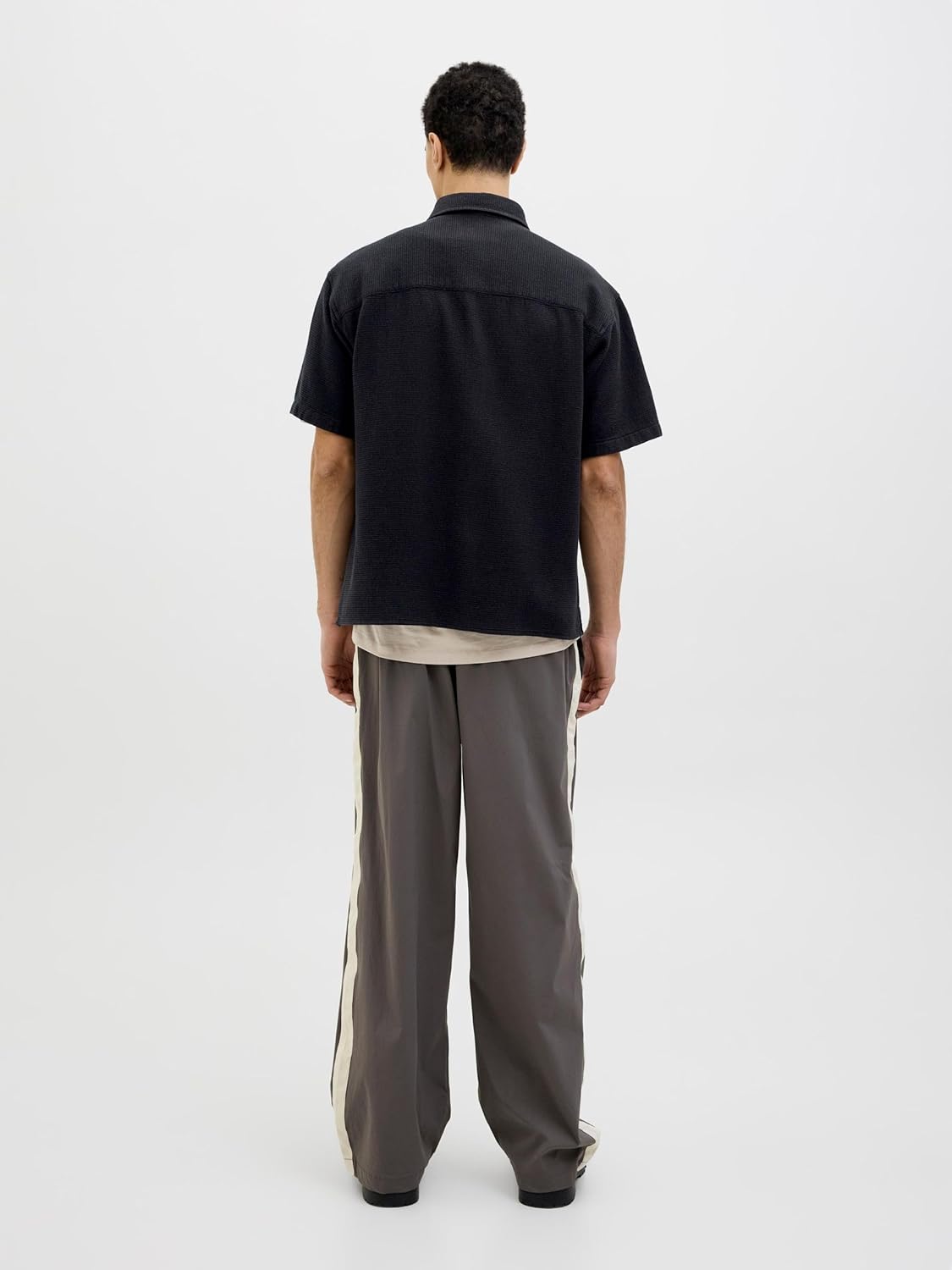 Detalle de JACK & JONES Jcodynamic Waffle T-Shirt SS Se25 Homme