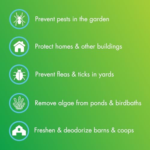 Detalle de First Saturday Lime Insect Deterrent 20LB | Natural Outdoor Pest Barrier