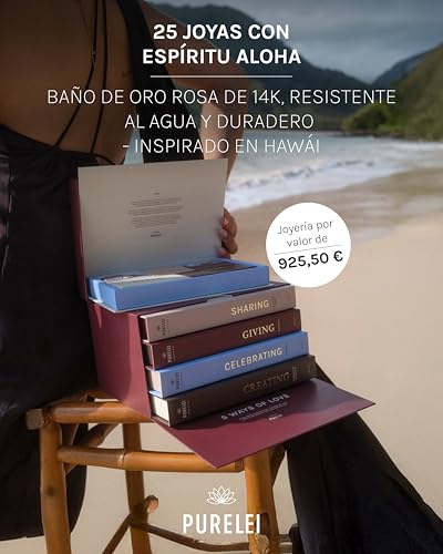 Detalle de Purelei calendario adviento joyas 2025 (Oro rosa): 25 piezas exclusivas para lucir todo el año