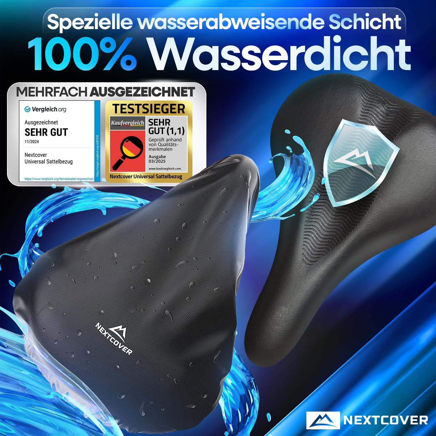 Detalle 2 de Nextcover Universal Sattelbezug, 2er Set