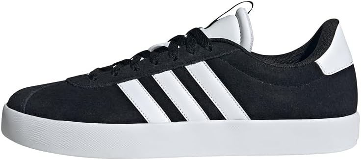 Detalle de Adidas Herren VL Court 3.0 Schuhe – klassischer Court‑Sneaker mit Lederoberseite