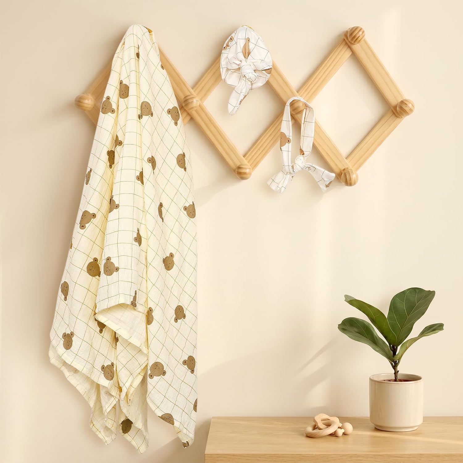 Thumbnail 6 de TANOFAR Muslin Swaddle Blankets, 47 x 47 Inches
