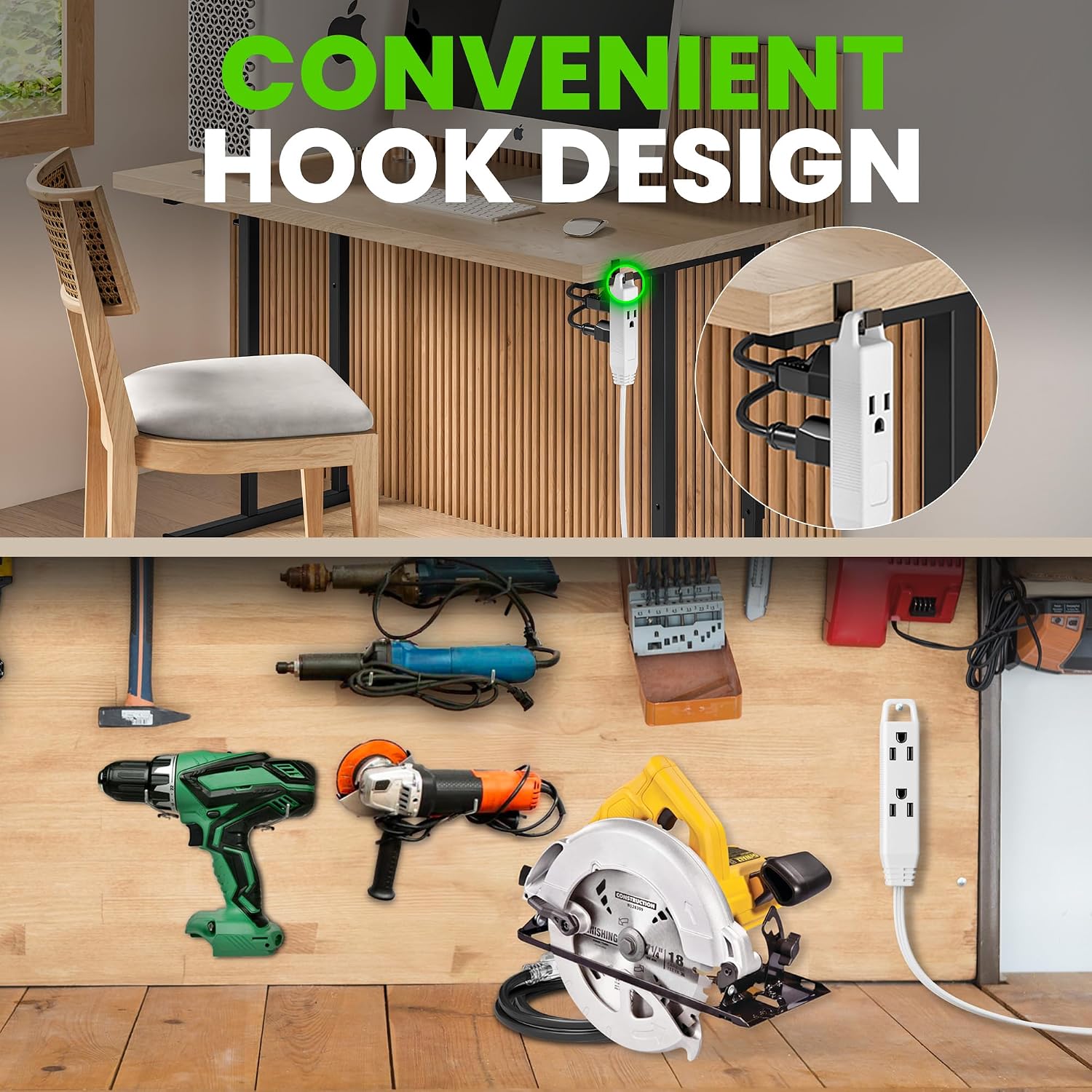 Detalle de GEARit Extension Cord 8 Feet