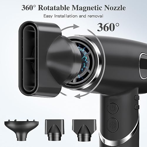 Detalle de Seche-cheveux professionnel ionique 110000 RPM ⚡