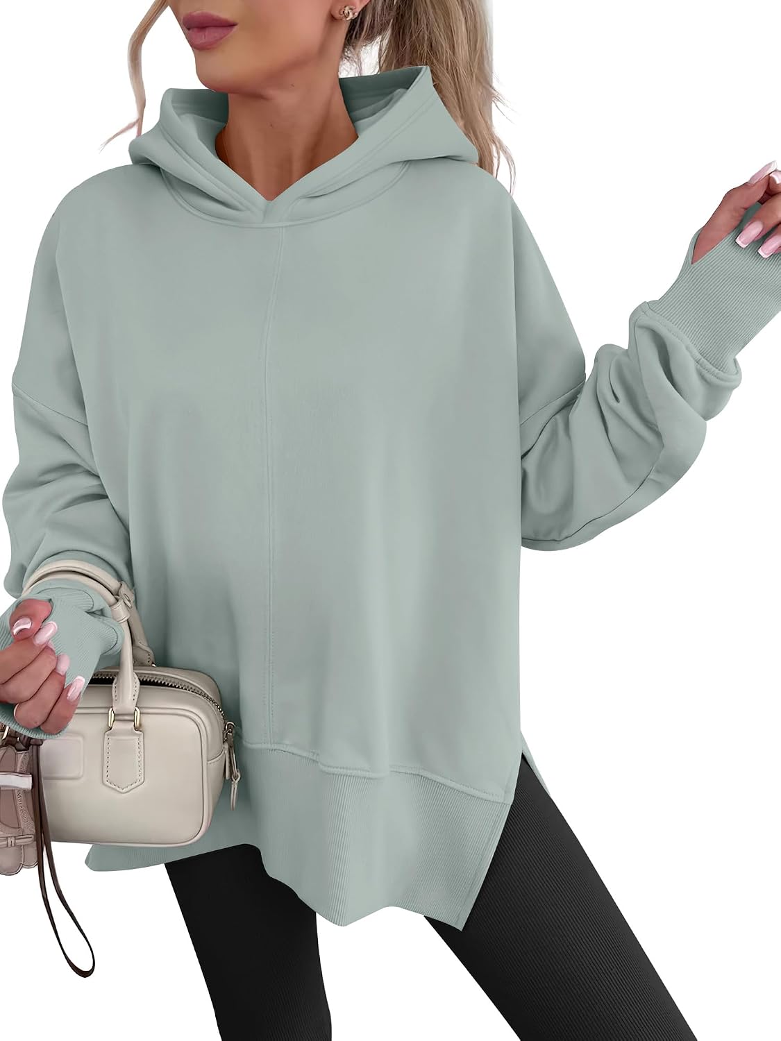 Detalle de ANRABESS Oversized Hooded Sweatshirt 2026