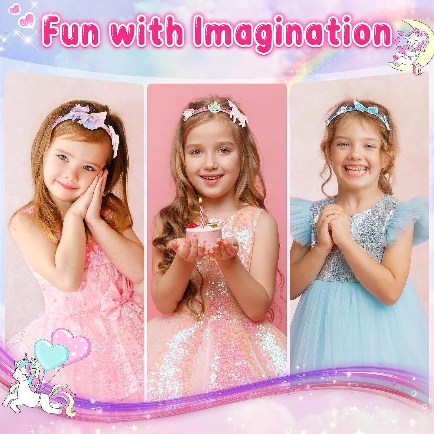 Thumbnail 6 de Pourbibi Unicorn Headband Making Kit for Kids 🎀