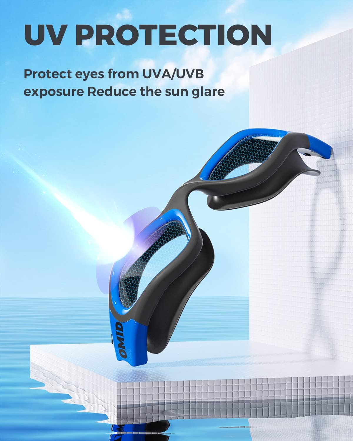 Detalle 2 de OMID Polarized Swim Goggles P2