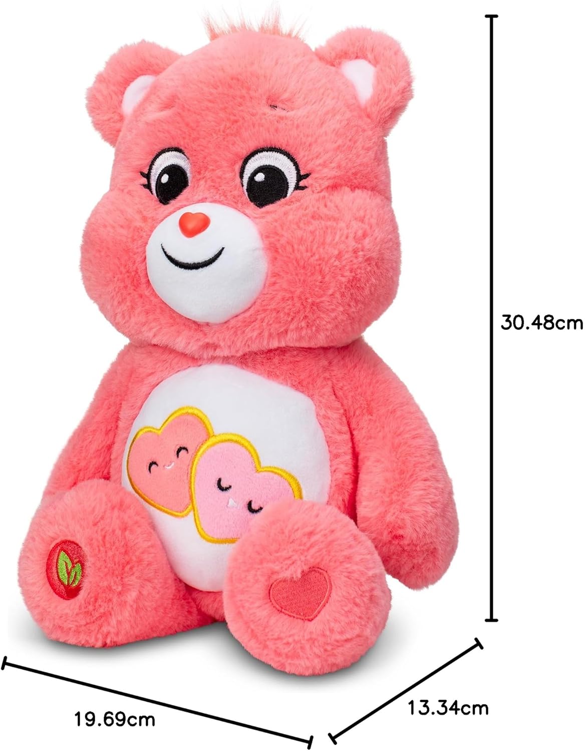 Thumbnail 6 de Care Bears Basic Medium Plush – Love-a-Lot Bear, 35 cm