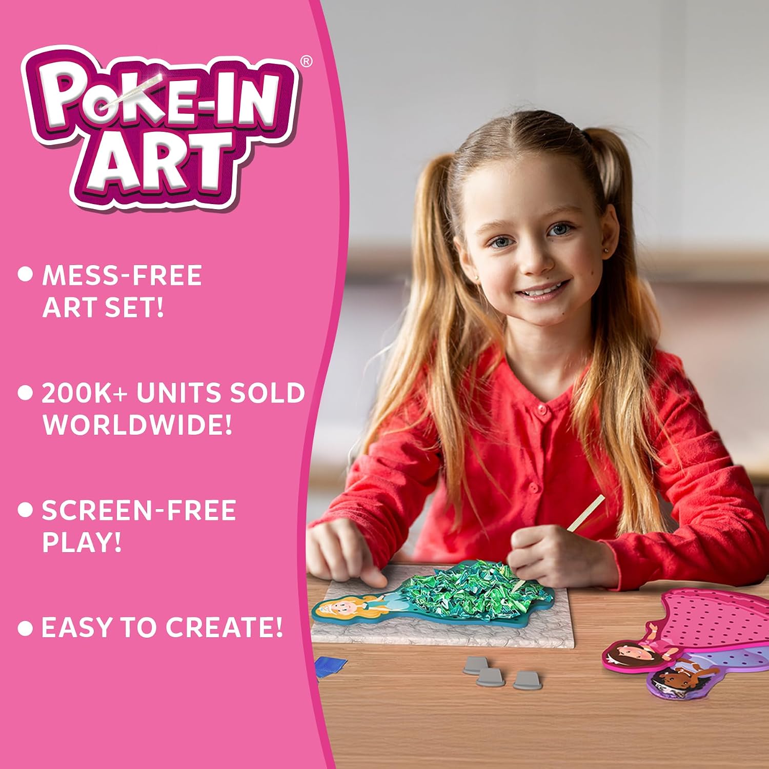 Thumbnail 1 de Skillmatics Poke-in Art Magical Princesses 700+ 🎨