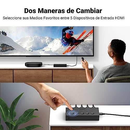 Thumbnail 4 de UGREEN HDMI Switch 4K 60Hz con mando