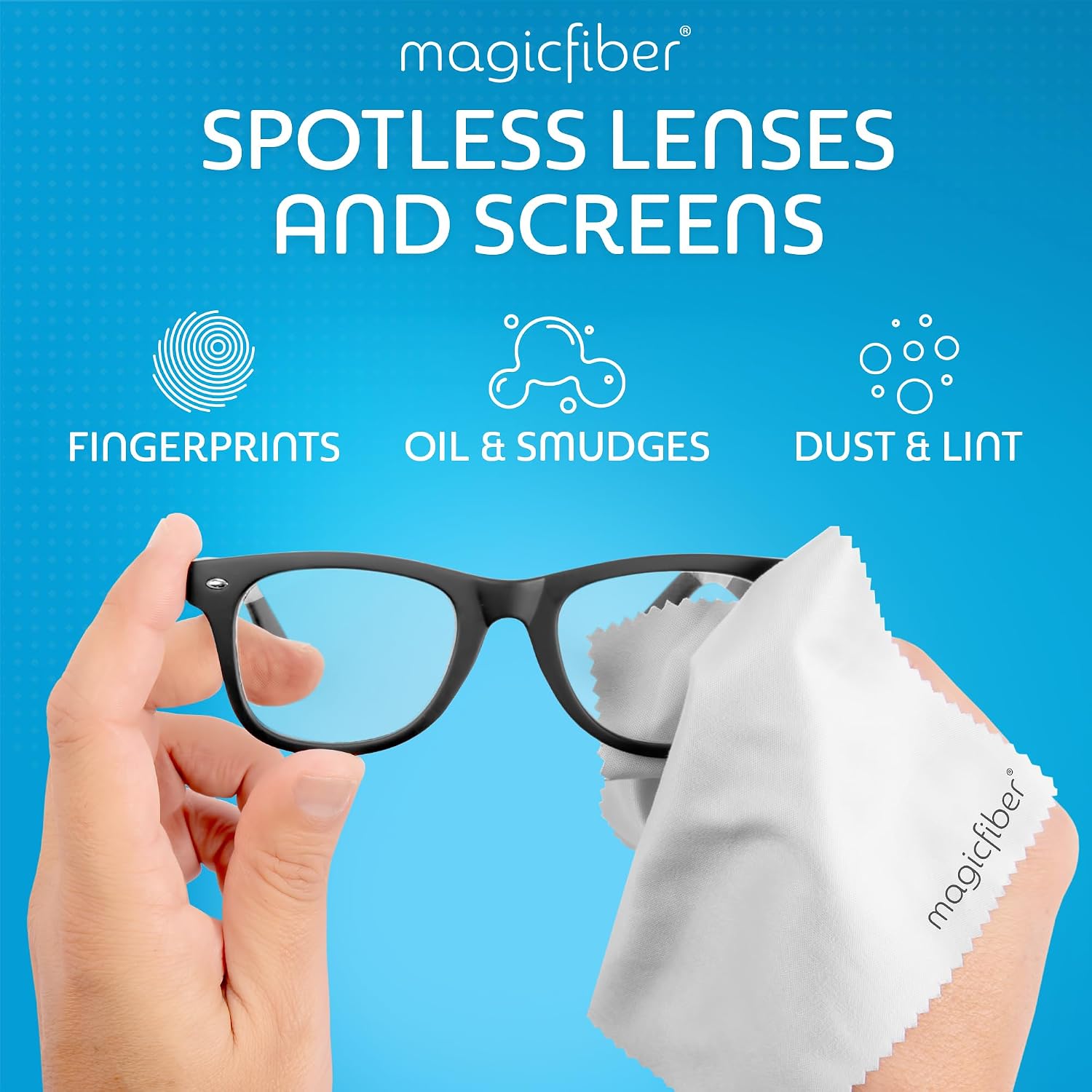 Detalle 2 de MagicFiber Microfiber Cloth 6x7 in 🧽