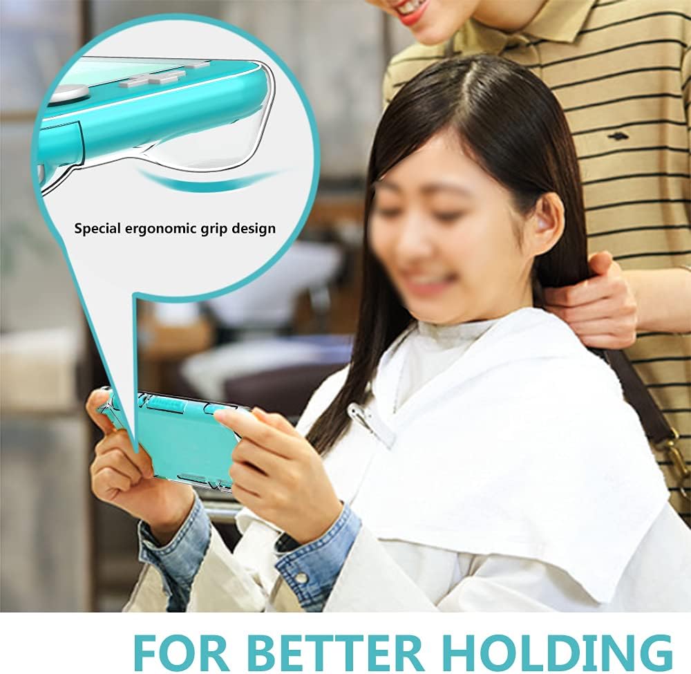 Detalle de GeeRic 8-Pcs Set Carry Case for Switch Lite + Screen Protectors & Accessories