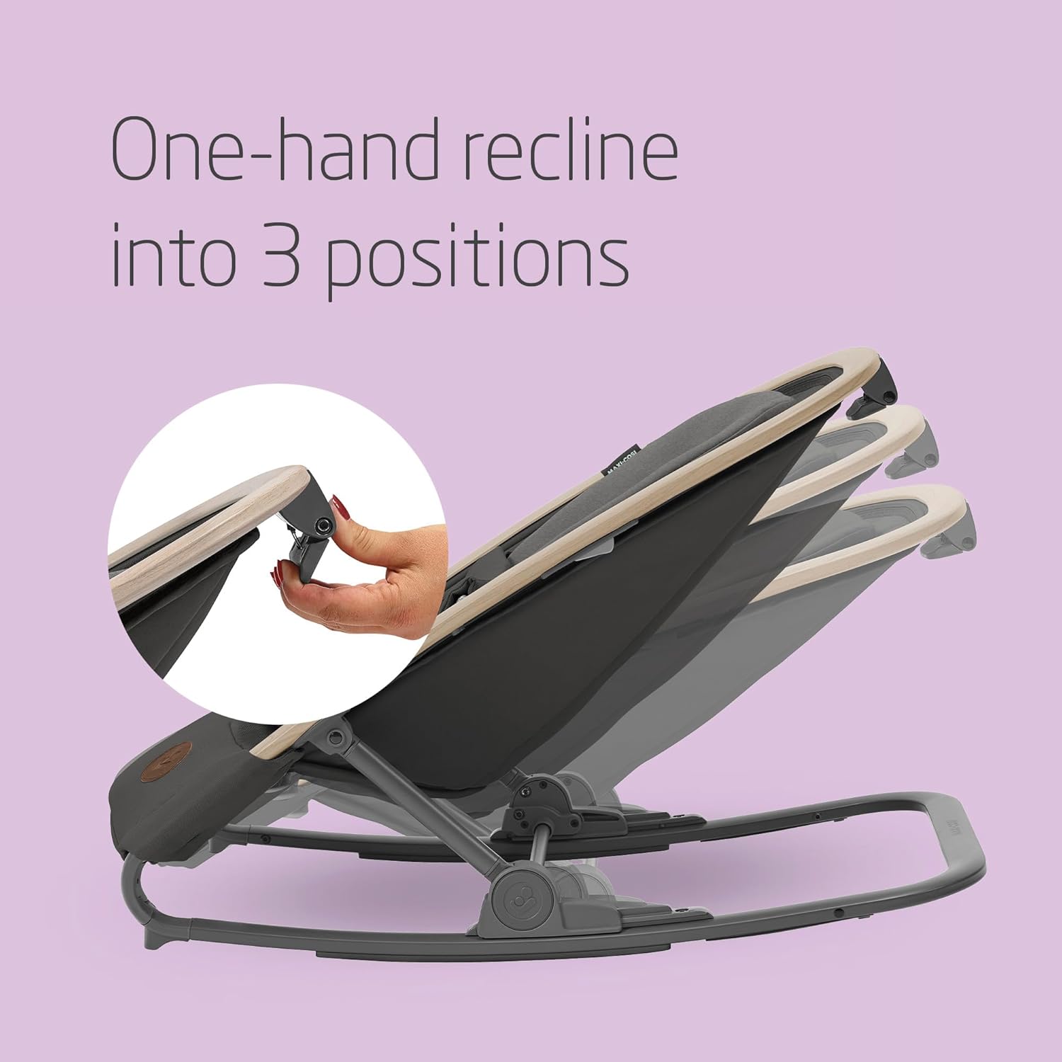 Thumbnail 3 de Maxi-Cosi Kori 2-in-1 Baby Rocker with Toy Arch (0–2 years, up to 15 kg)