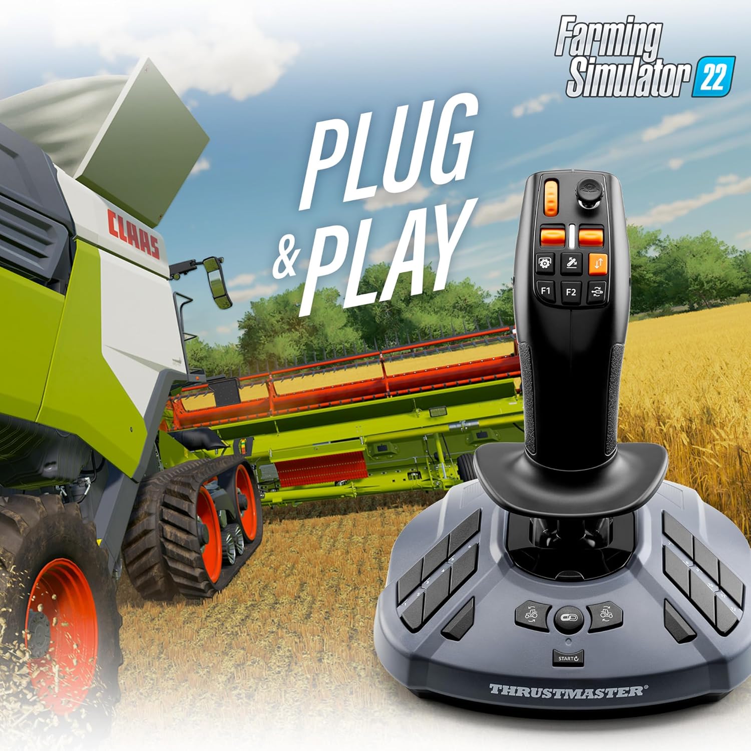 Thumbnail 4 de Thrustmaster SimTask FarmStick, joystick agricole précis ⚙️