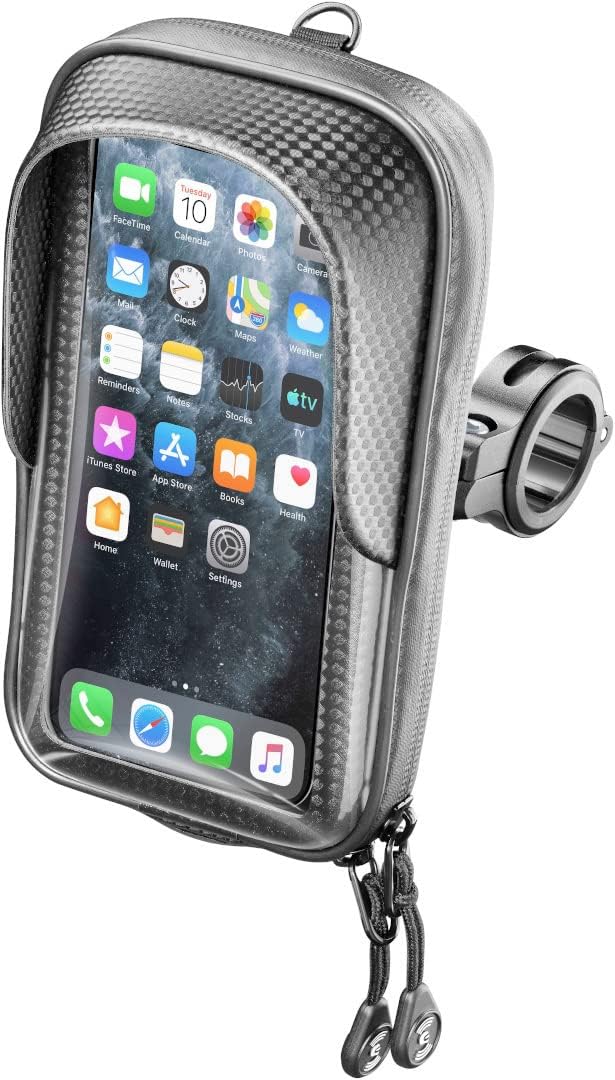 Interphone Cellularline SMMASTER — Support pour téléphone de moto jusqu’à 5,8 pouces