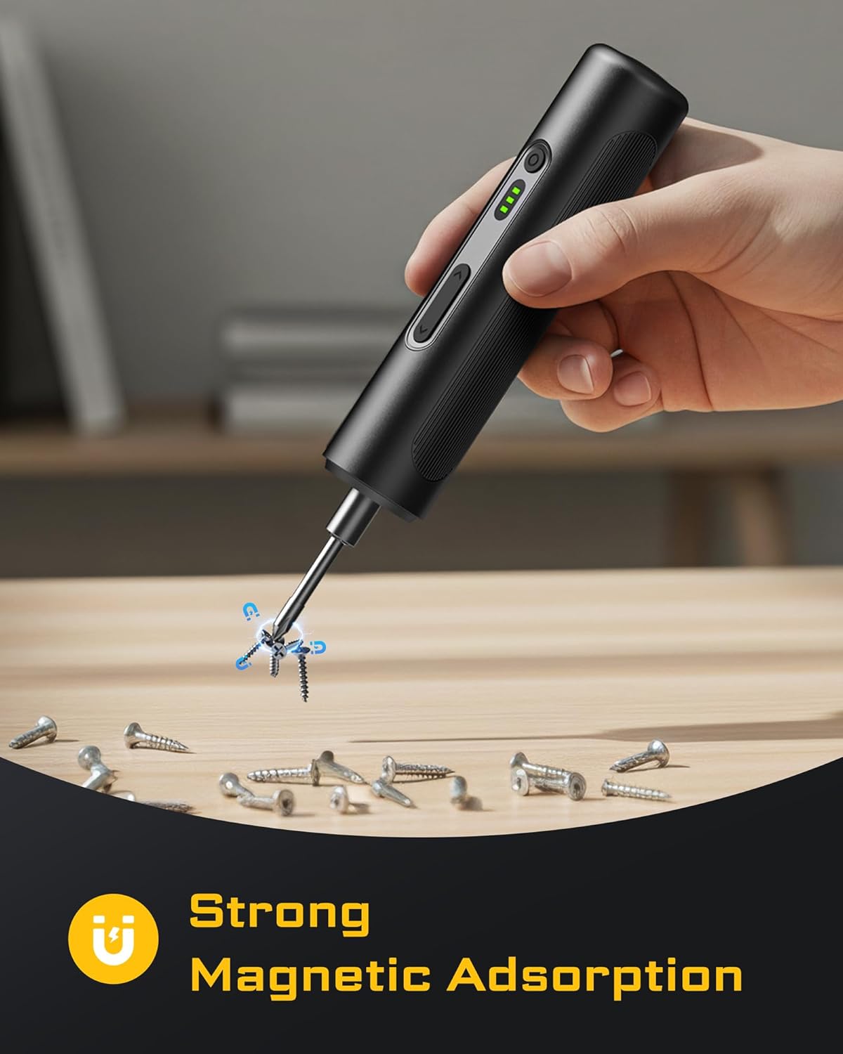 Thumbnail 4 de MrToNo Mini Electric Screwdriver Set: 35-in-1 Cordless Precision Kit
