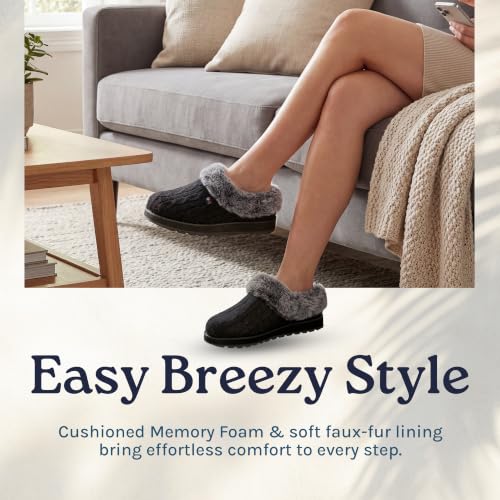 Thumbnail 4 de Skechers Women's Keepsakes Ice Angel Slipper – Black/White, UK 5.5