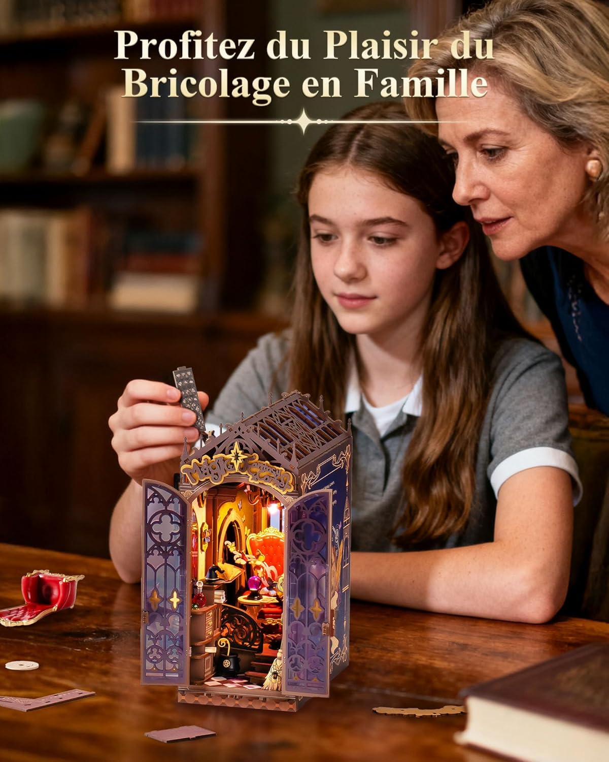 Thumbnail 4 de Rolife Book Nook Maquette DIY magique 📚