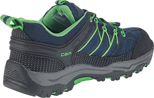 Detalle 2 de CMP Kids Rigel Low Trekking Shoe WP: Scarpe da trekking basse unisex per bambini, blu 28 EU