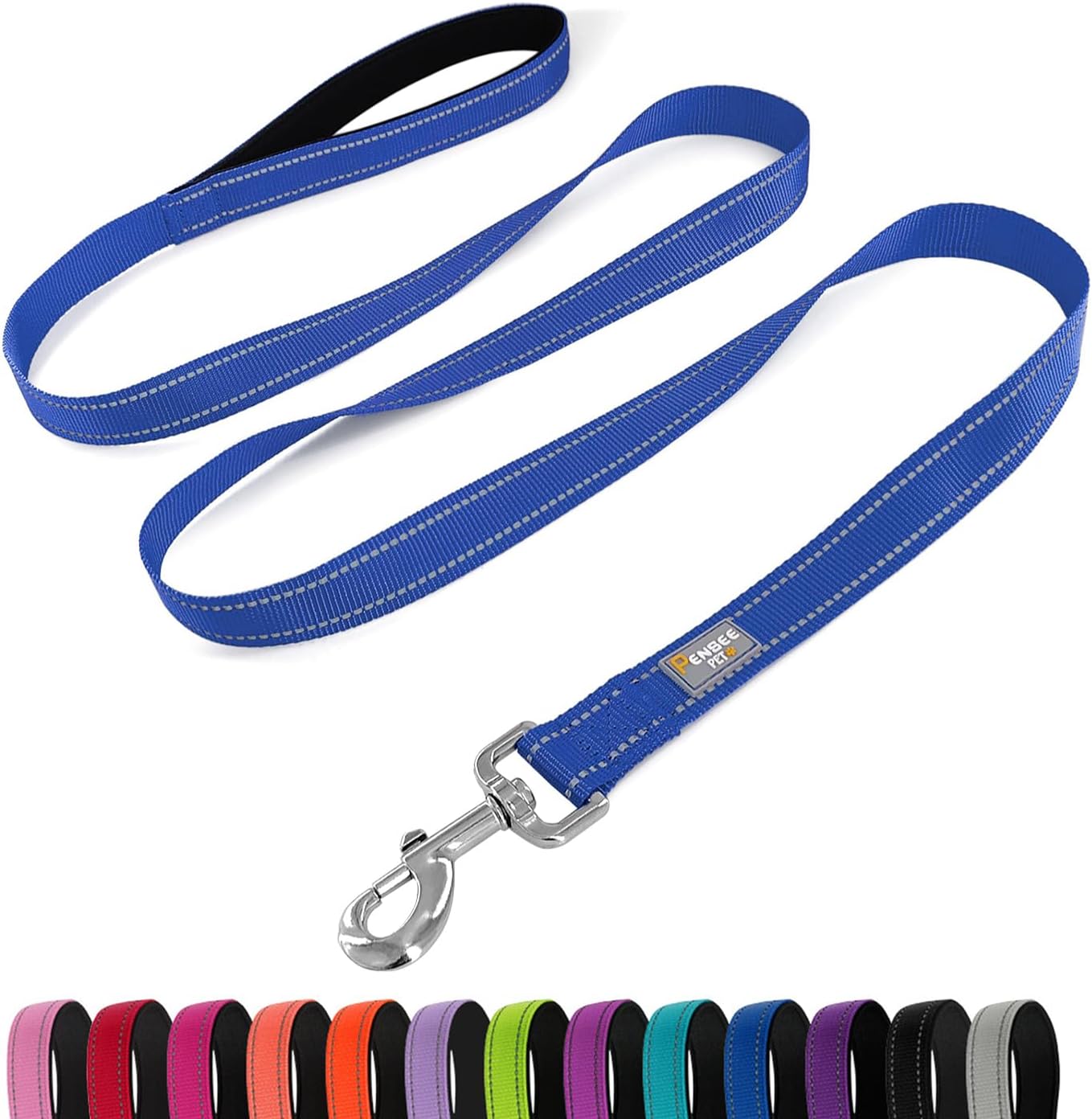 Thumbnail 6 de PenSeepet Reflective Dog Leash 6 ft